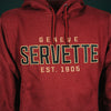 Hoodie GSHC Grenat-Gold