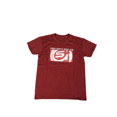 T-Shirt Grenat Zoom